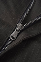 001 Wide Dress Pants - Black - MEG.S
