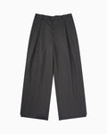 001 Wide Dress Pants - Black - MEG.S