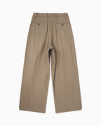 001 Wide Dress Pants - Taupe - MEG.S