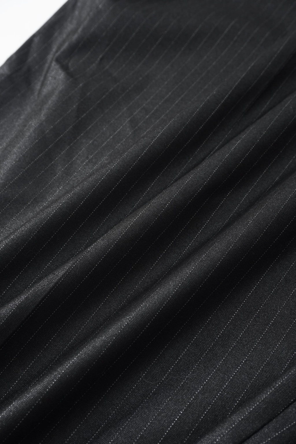 001A Wide Dress Pants - Shiny Black - MEG.S