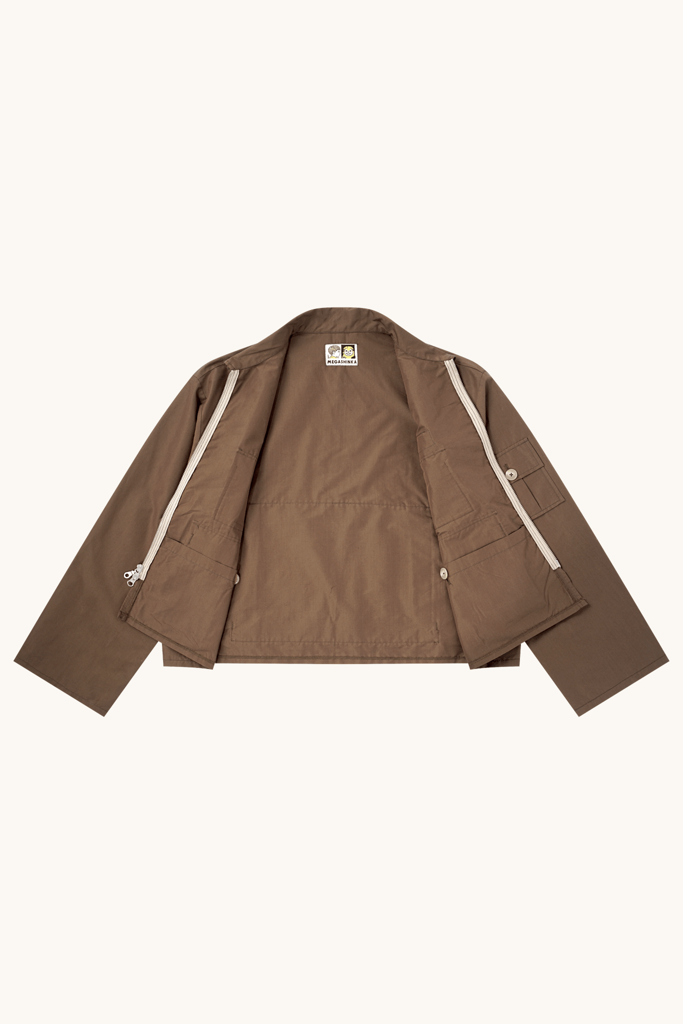 002 Fishing Jacket - Bark - MEG.S