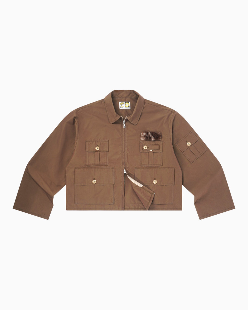 002 Fishing Jacket - Bark - MEG.S