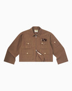 002 Fishing Jacket - Bark - MEG.S