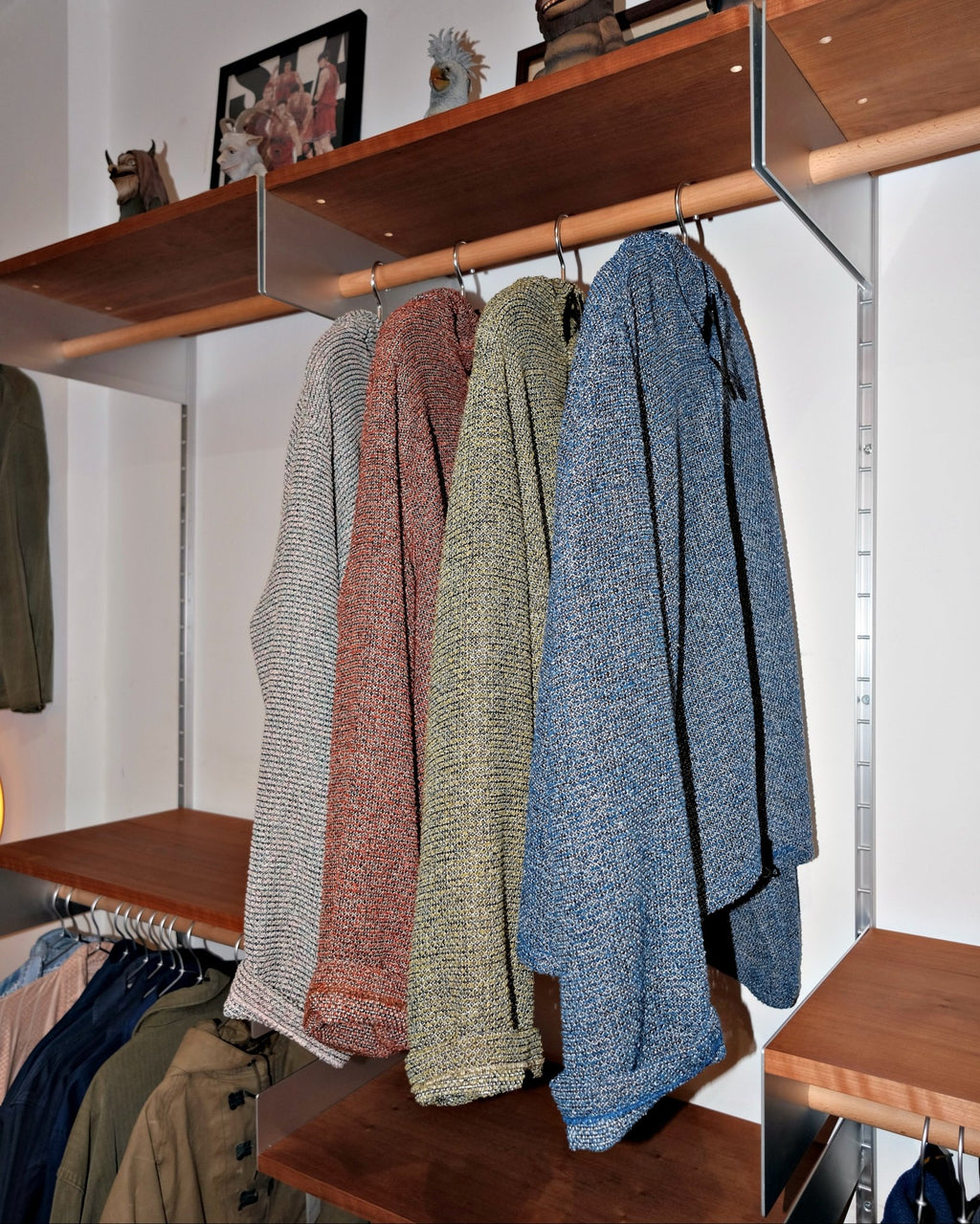 004 Net Jacket - Blue - MEG.S