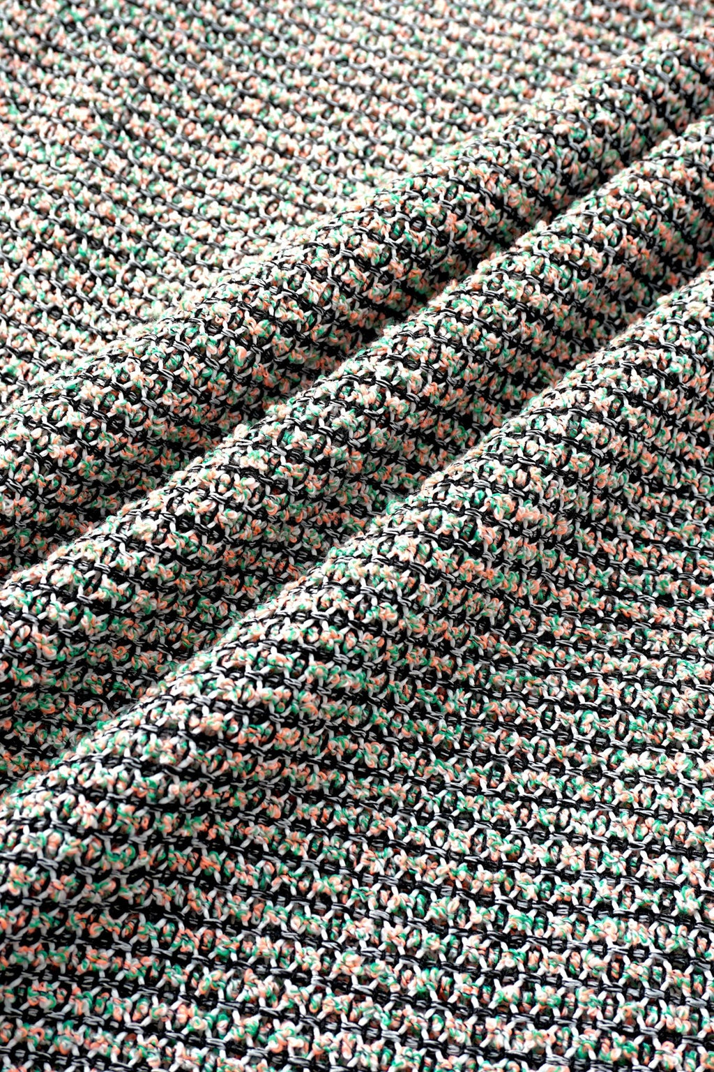 004 Net Jacket - Pale Pink & Sage - MEG.S