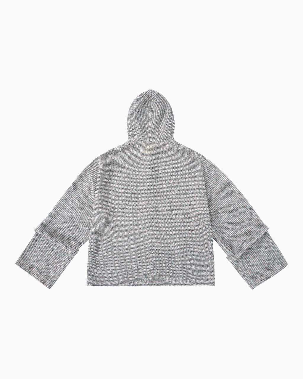 004 Net Jacket - Pale Pink & Sage - MEG.S