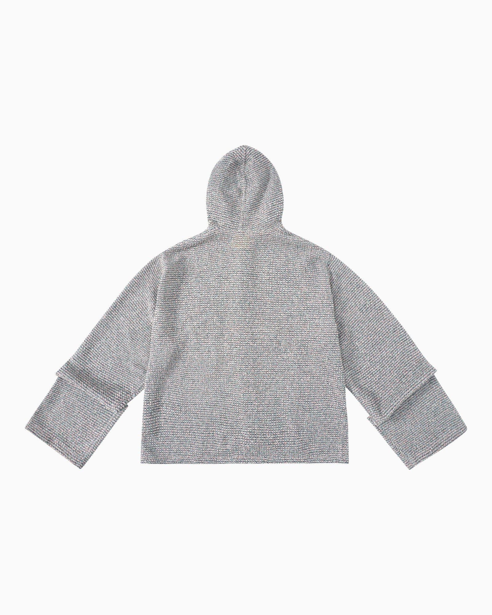 004 Net Jacket - Pale Pink & Sage - MEG.S