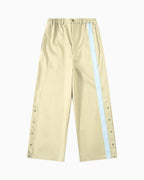 005 Track Chino Pants - Olive Buff & Blue - MEG.S