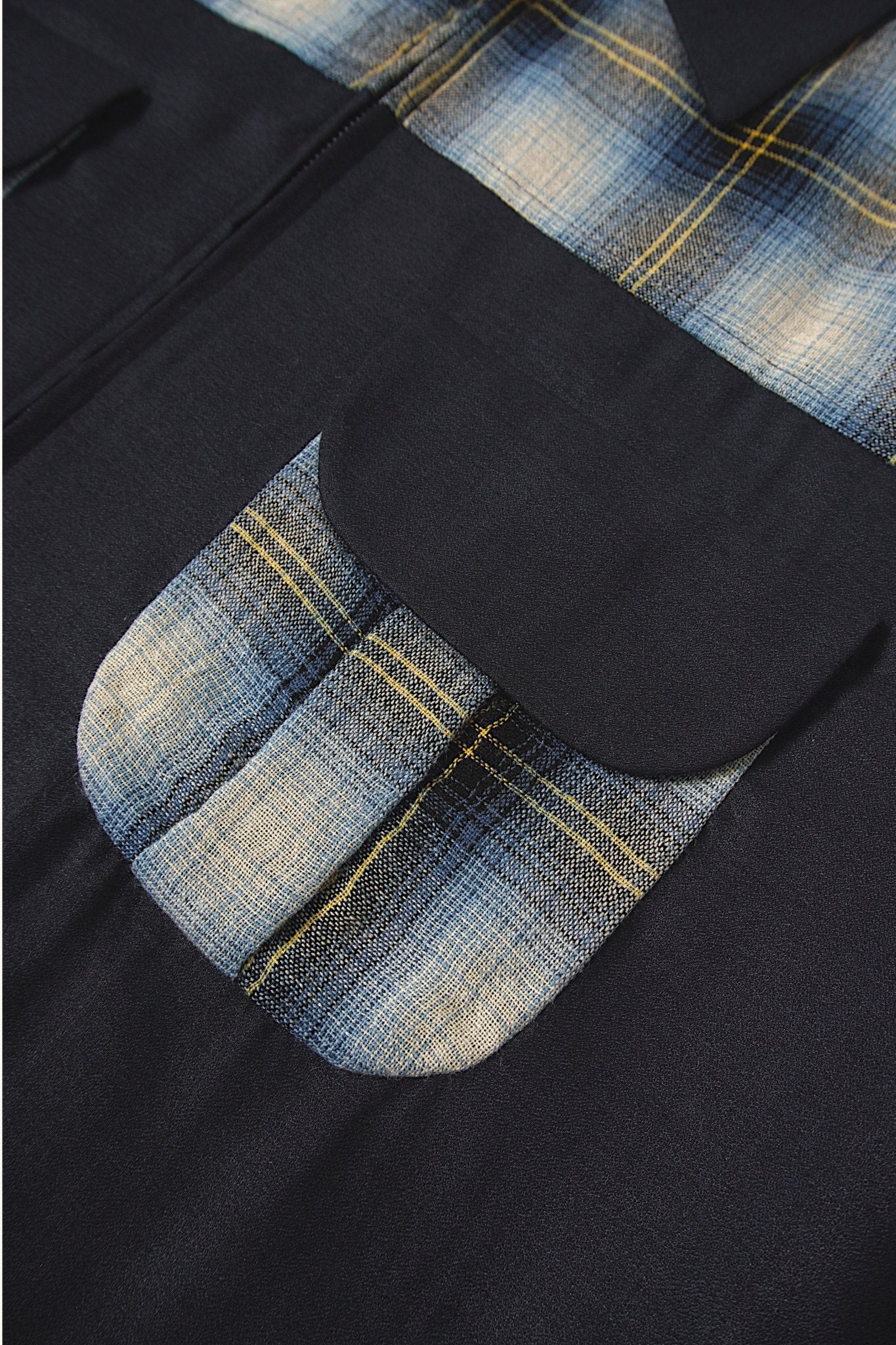 008 Ricky Jacket - Shadow Plaid Navy - MEG.S