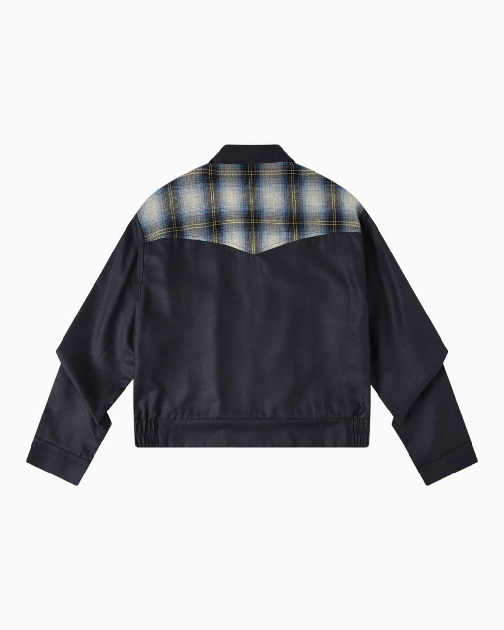 008 Ricky Jacket - Shadow Plaid Navy - MEG.S