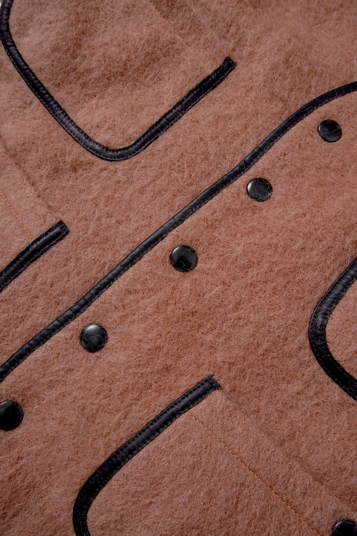 010 Vest Jacket - Pink & Grey - MEG.S