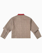 011 Two Pocket Jacket - Red - MEG.S