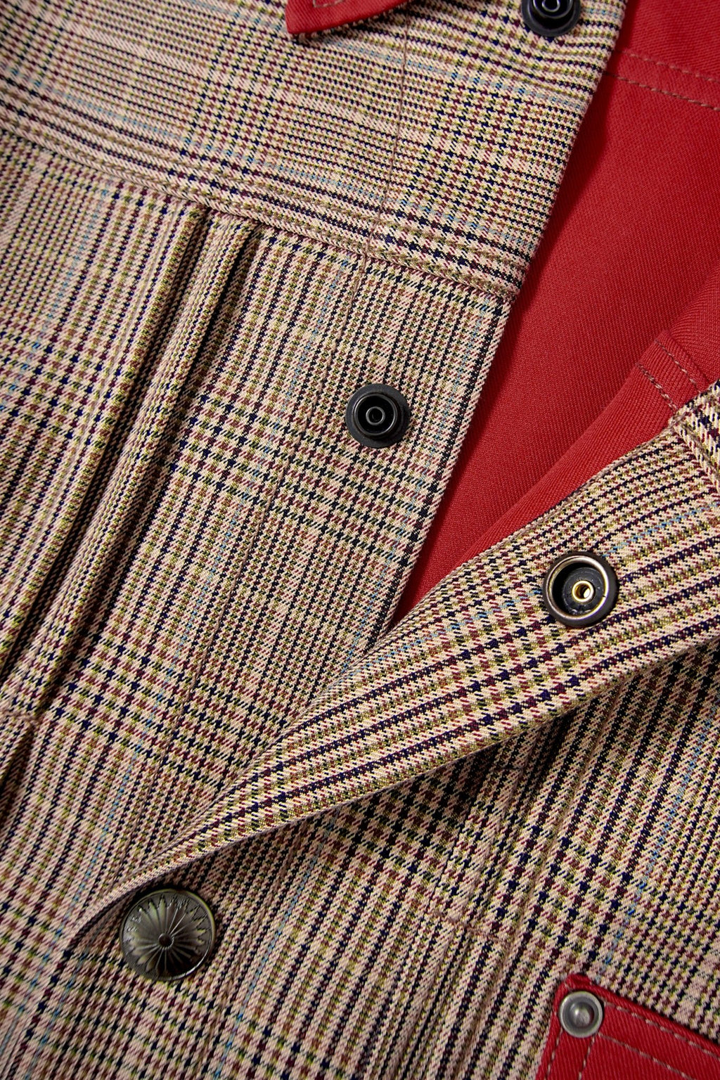 011 Two Pocket Jacket - Red - MEG.S