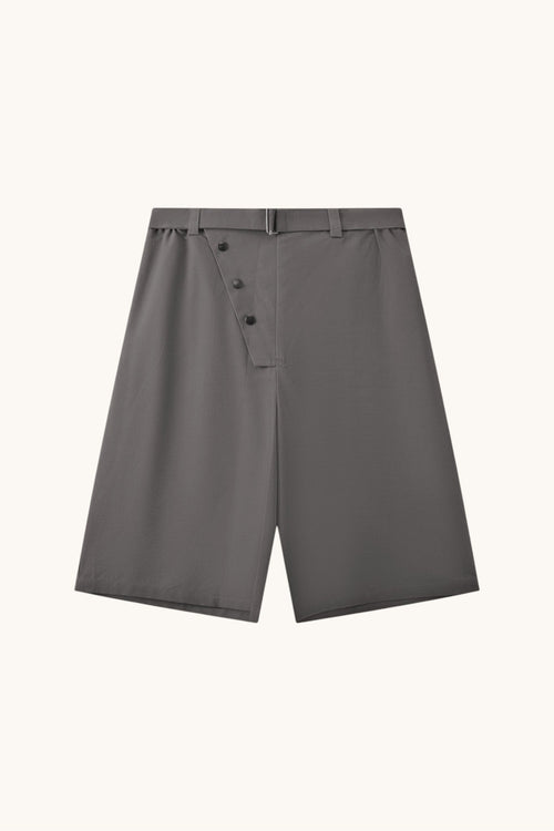 014 Belt Shorts - Grey - MEG.S