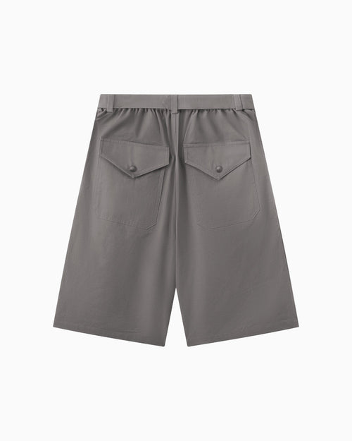 014 Belt Shorts - Grey - MEG.S