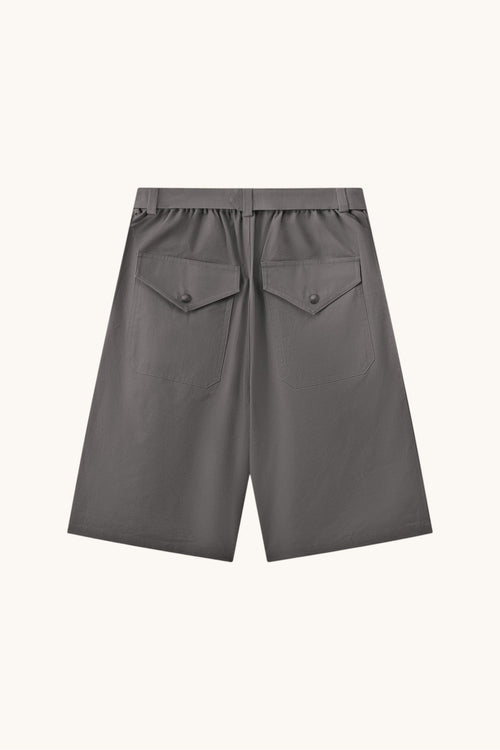 014 Belt Shorts - Grey - MEG.S