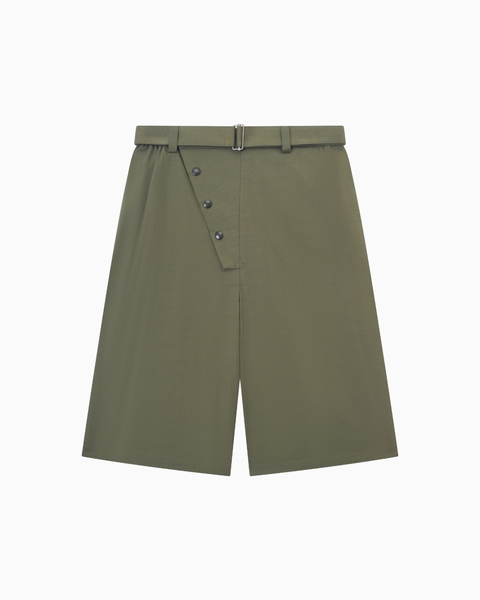 014A Belt Shorts - Army Green - MEG.S