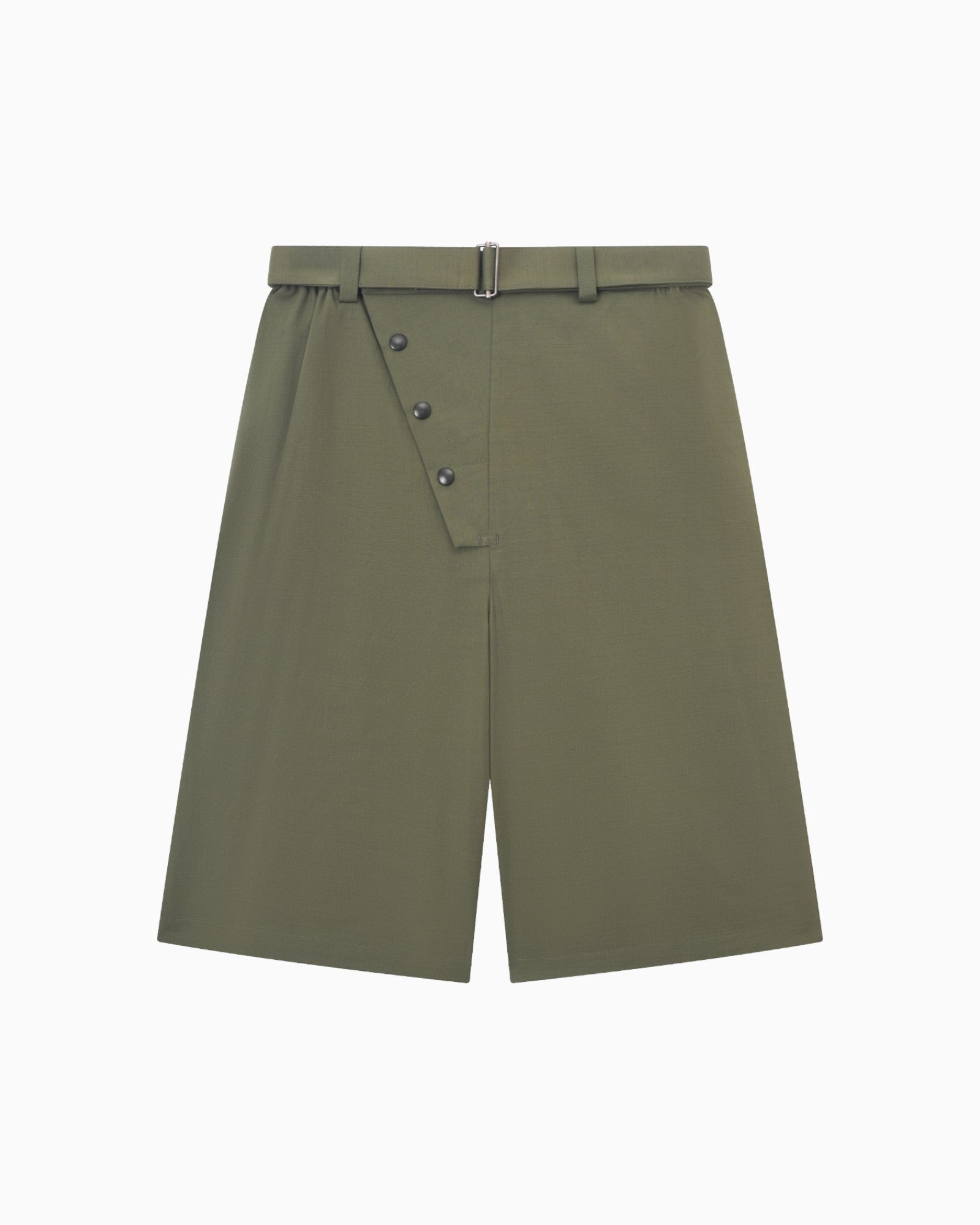 014A Belt Shorts - Army Green - MEG.S