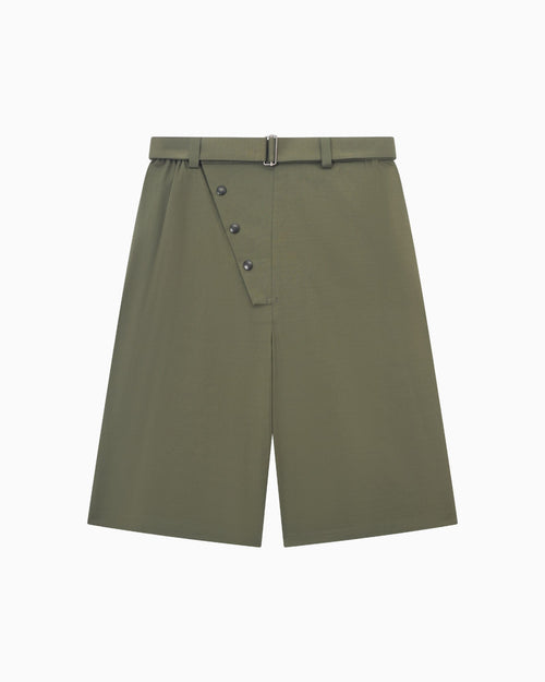 014A Belt Shorts - Army Green - MEG.S