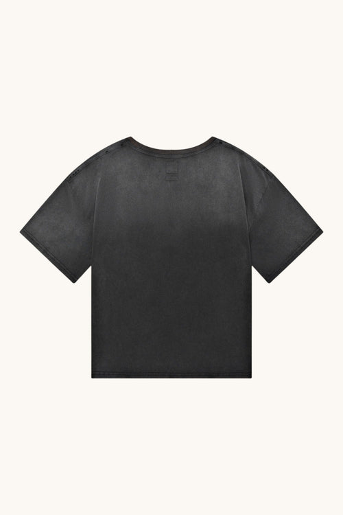 015 Message Tee - Faded Black - MEG.S
