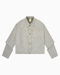 016 Single Pocket Jacket - Green - MEG.S