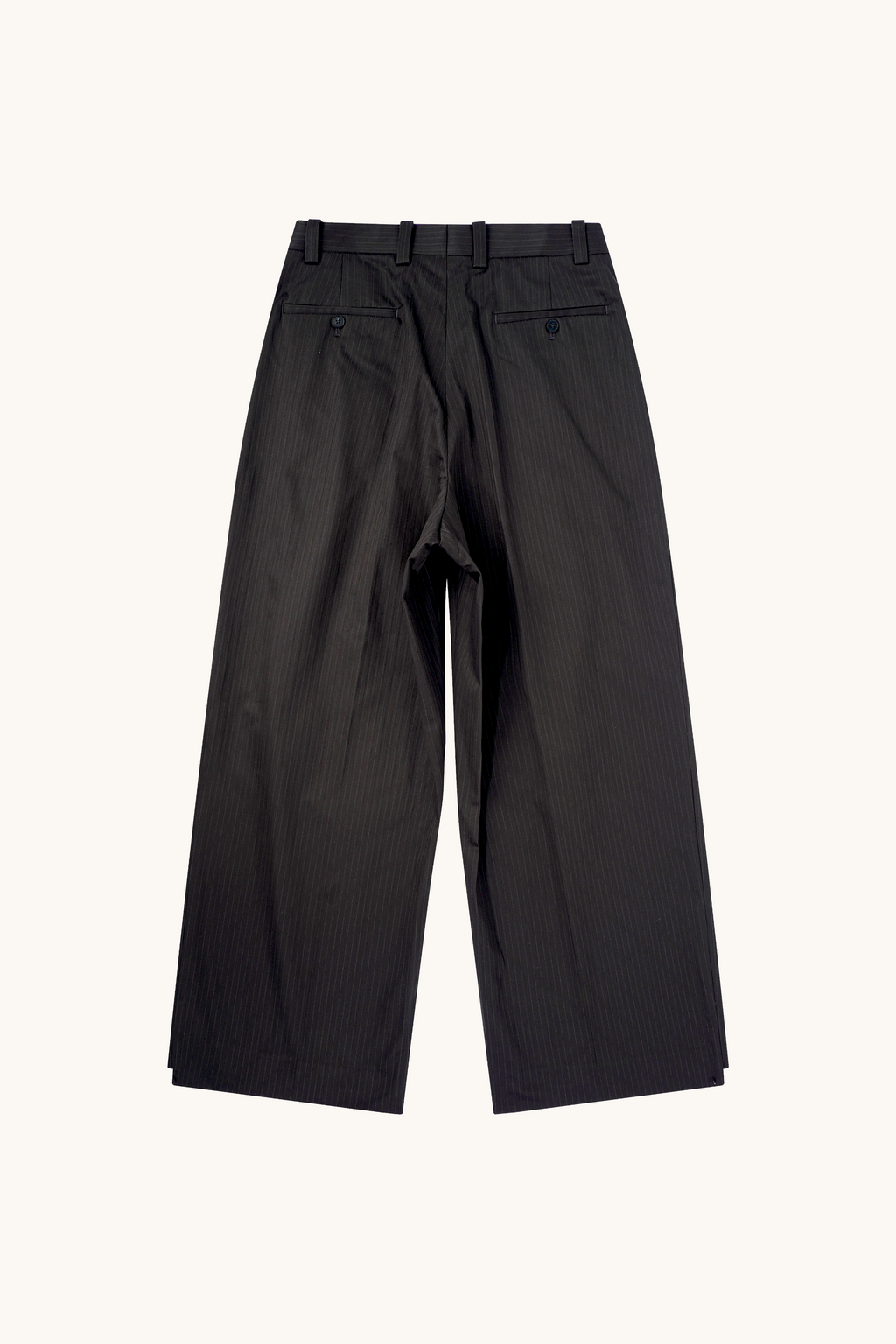 001 Wide Dress Pants - Black