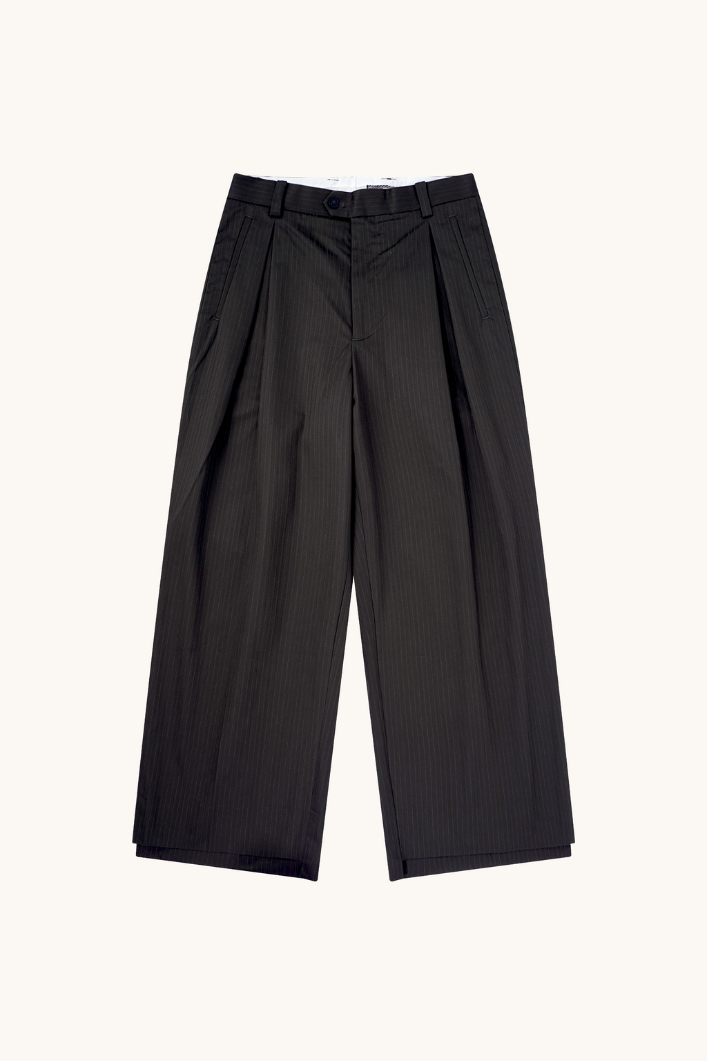 001 Wide Dress Pants - Black