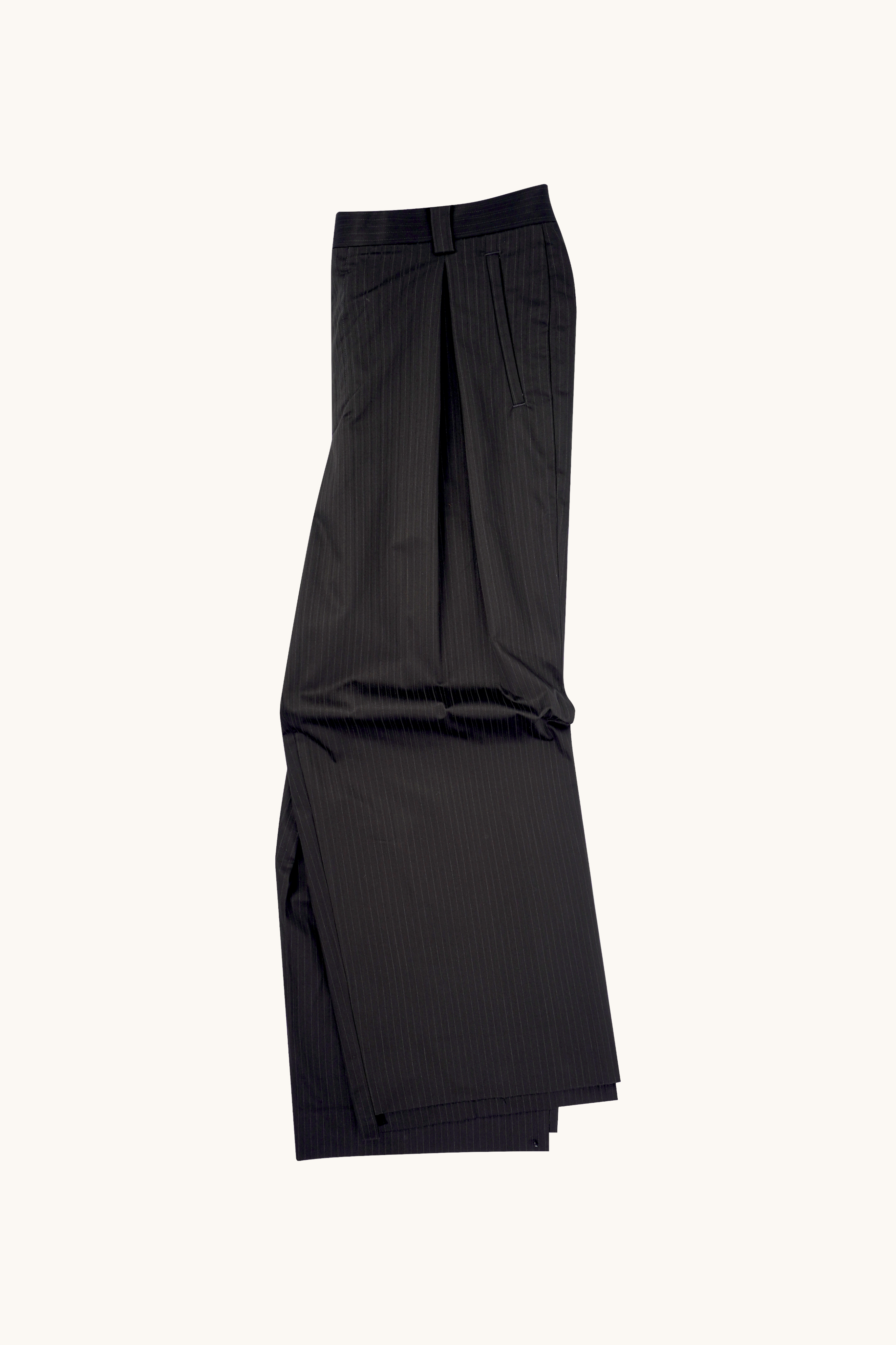 001 Wide Dress Pants - Black