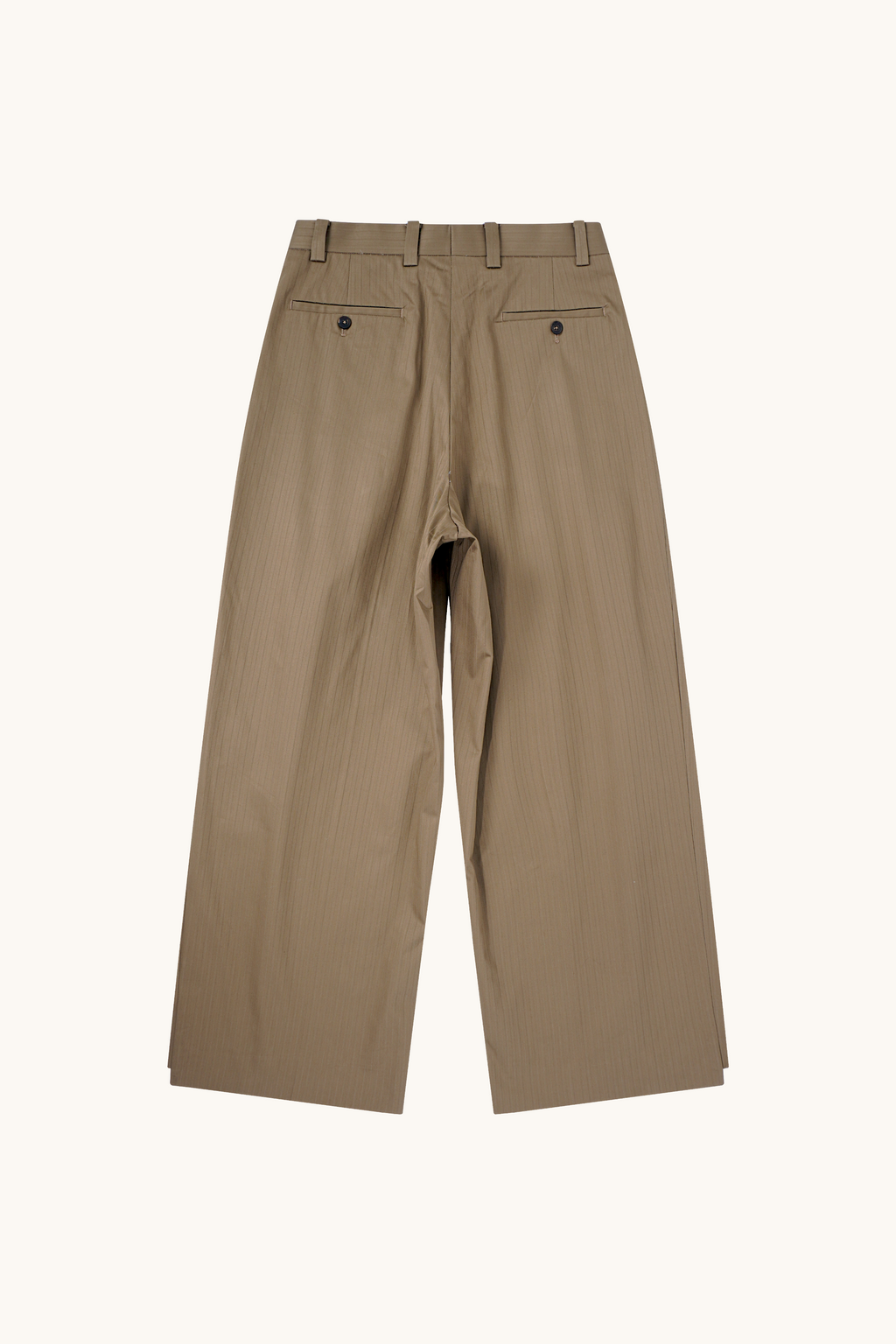 001 Wide Dress Pants - Taupe