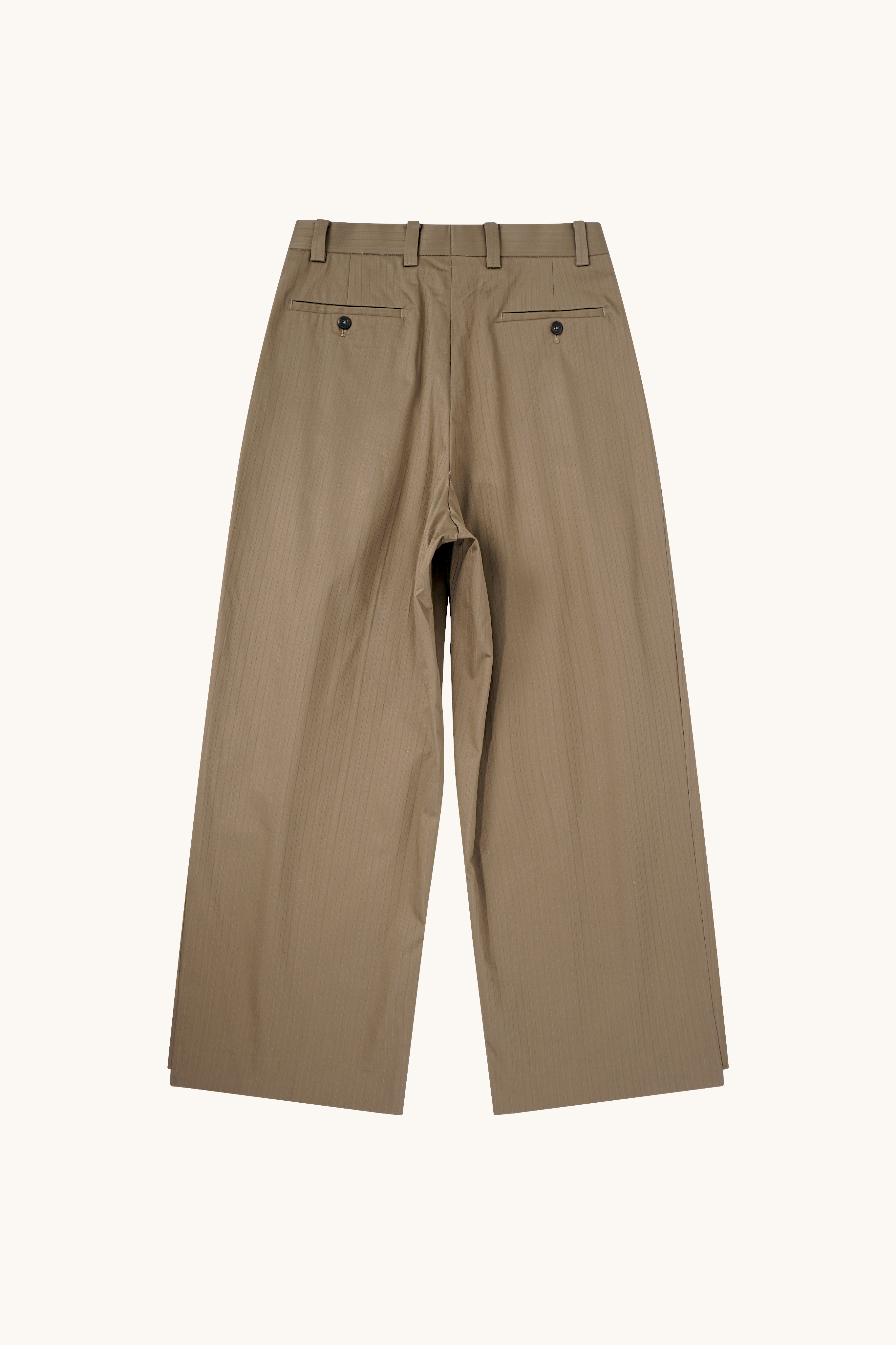 001 Wide Dress Pants - Taupe