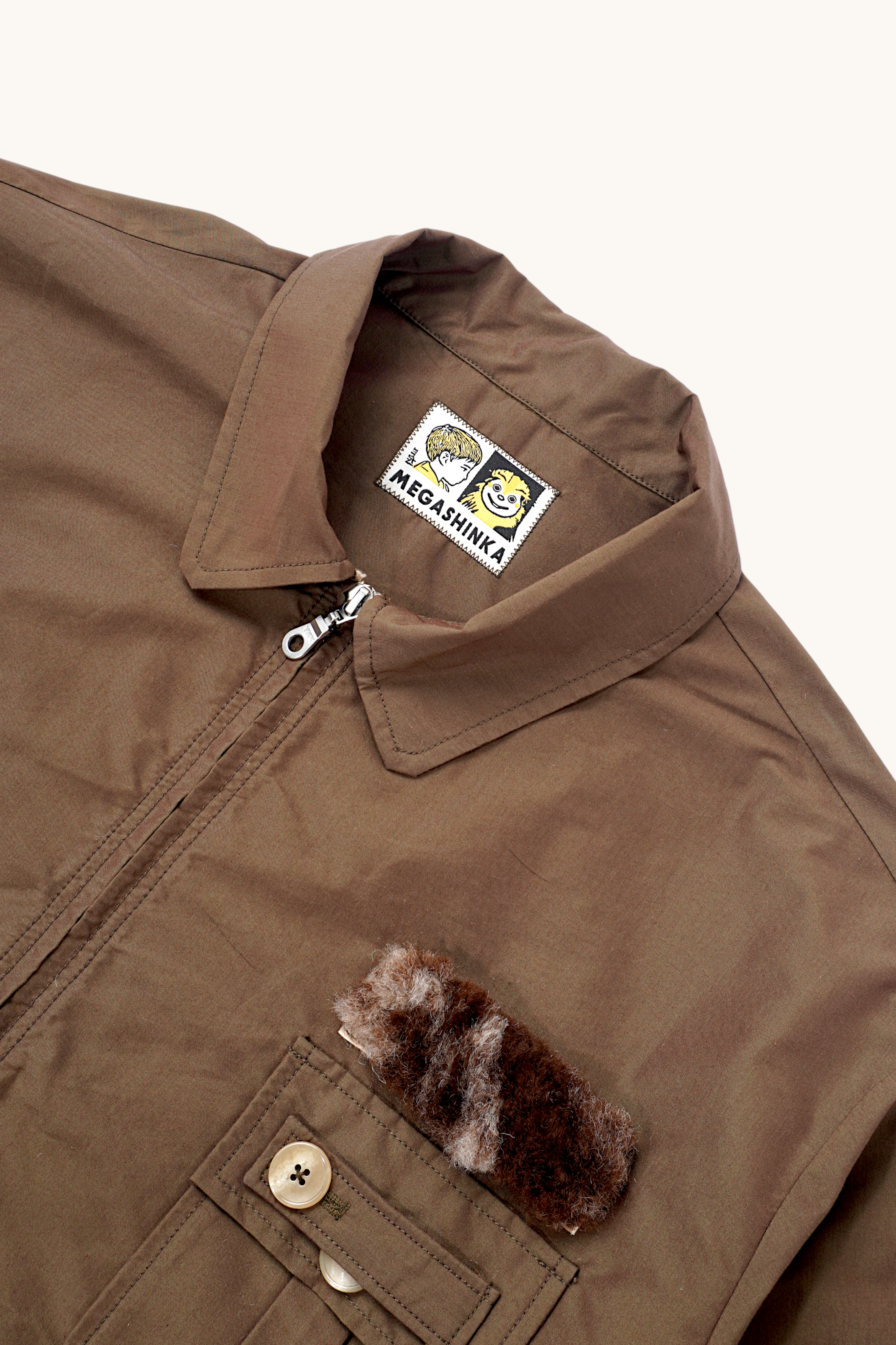 002 Fishing Jacket - Bark