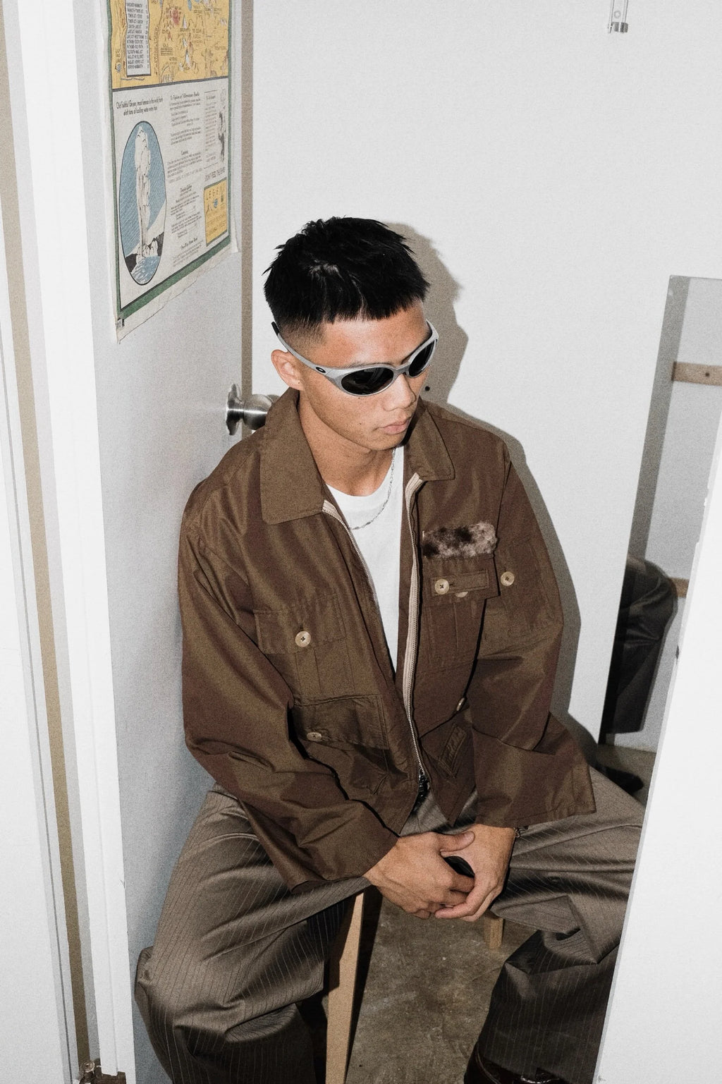 002 Fishing Jacket - Bark