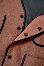 010 Vest Jacket  - Pink & Grey