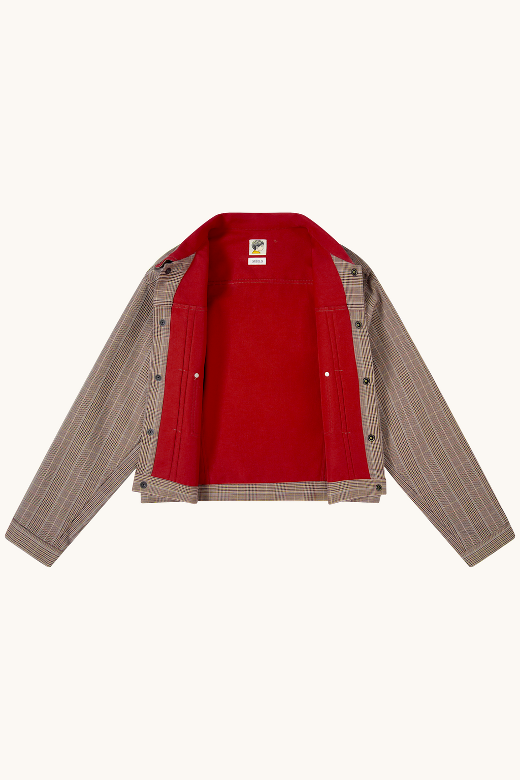 011 Two Pocket Jacket - Red
