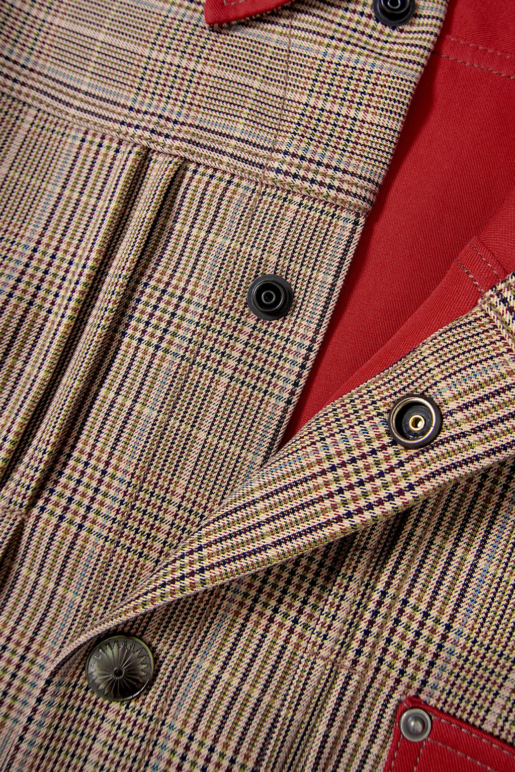 011 Two Pocket Jacket - Red