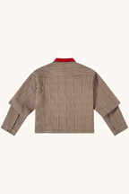 011 Two Pocket Jacket - Red