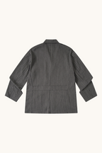 003A Worker Blazer - Charcoal