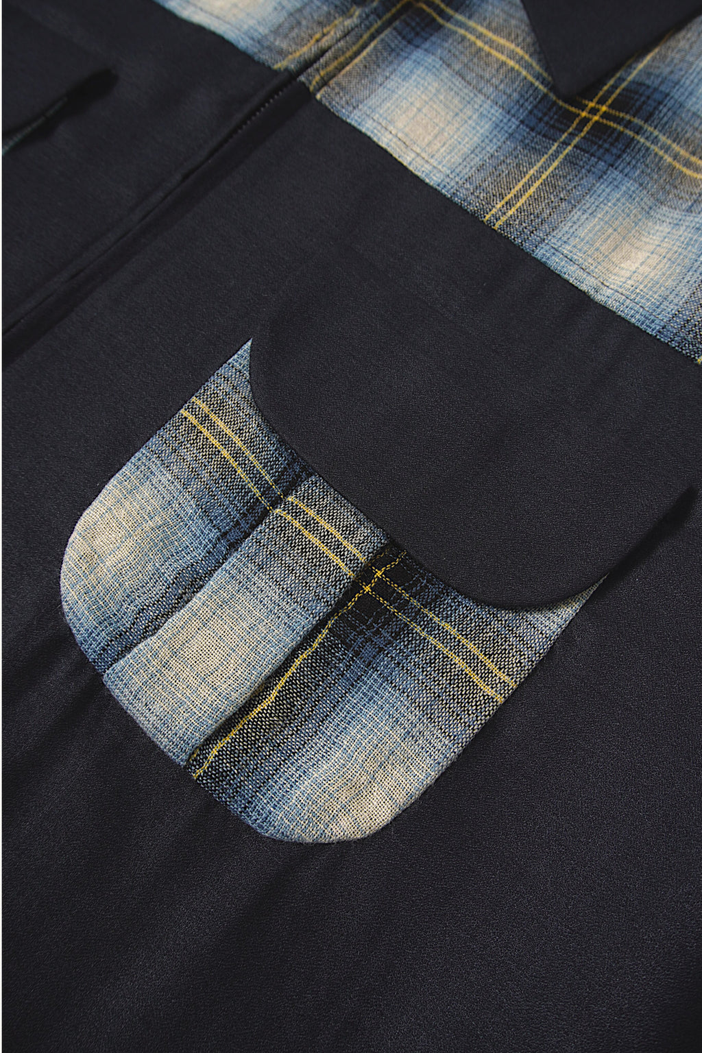008 Ricky Jacket - Shadow Plaid Navy