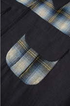 008 Ricky Jacket - Shadow Plaid Navy