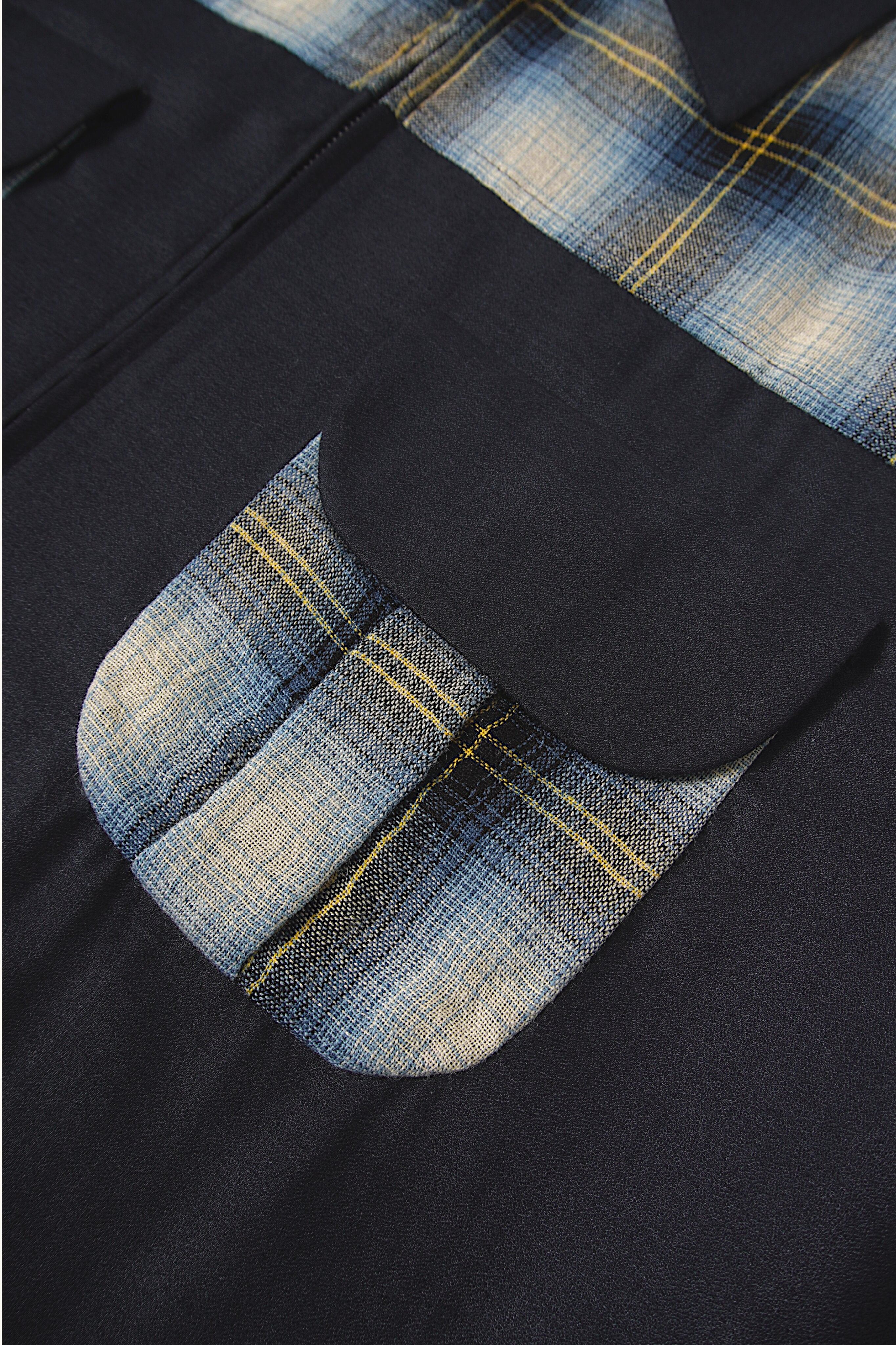008 Ricky Jacket - Shadow Plaid Navy