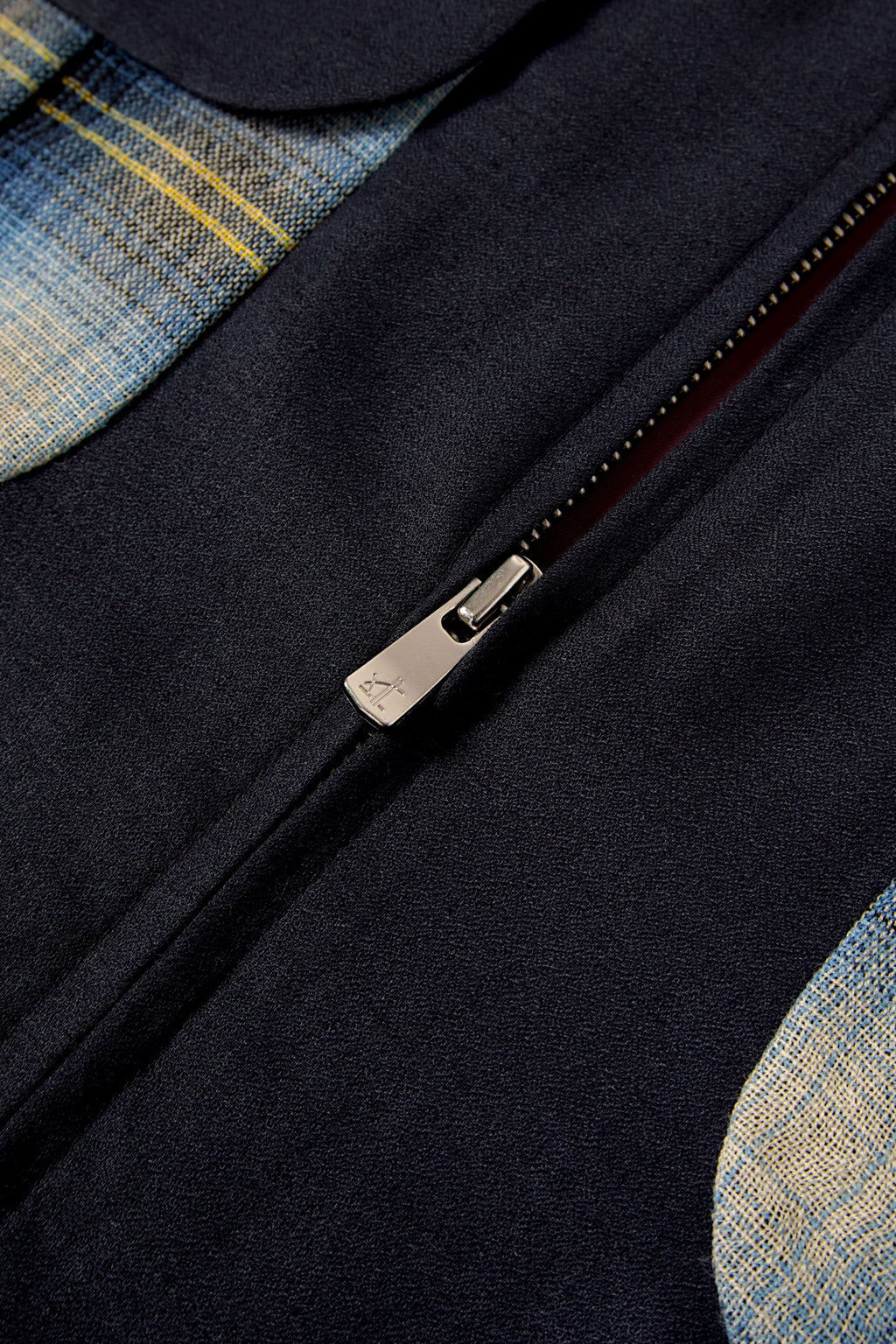 008 Ricky Jacket - Shadow Plaid Navy