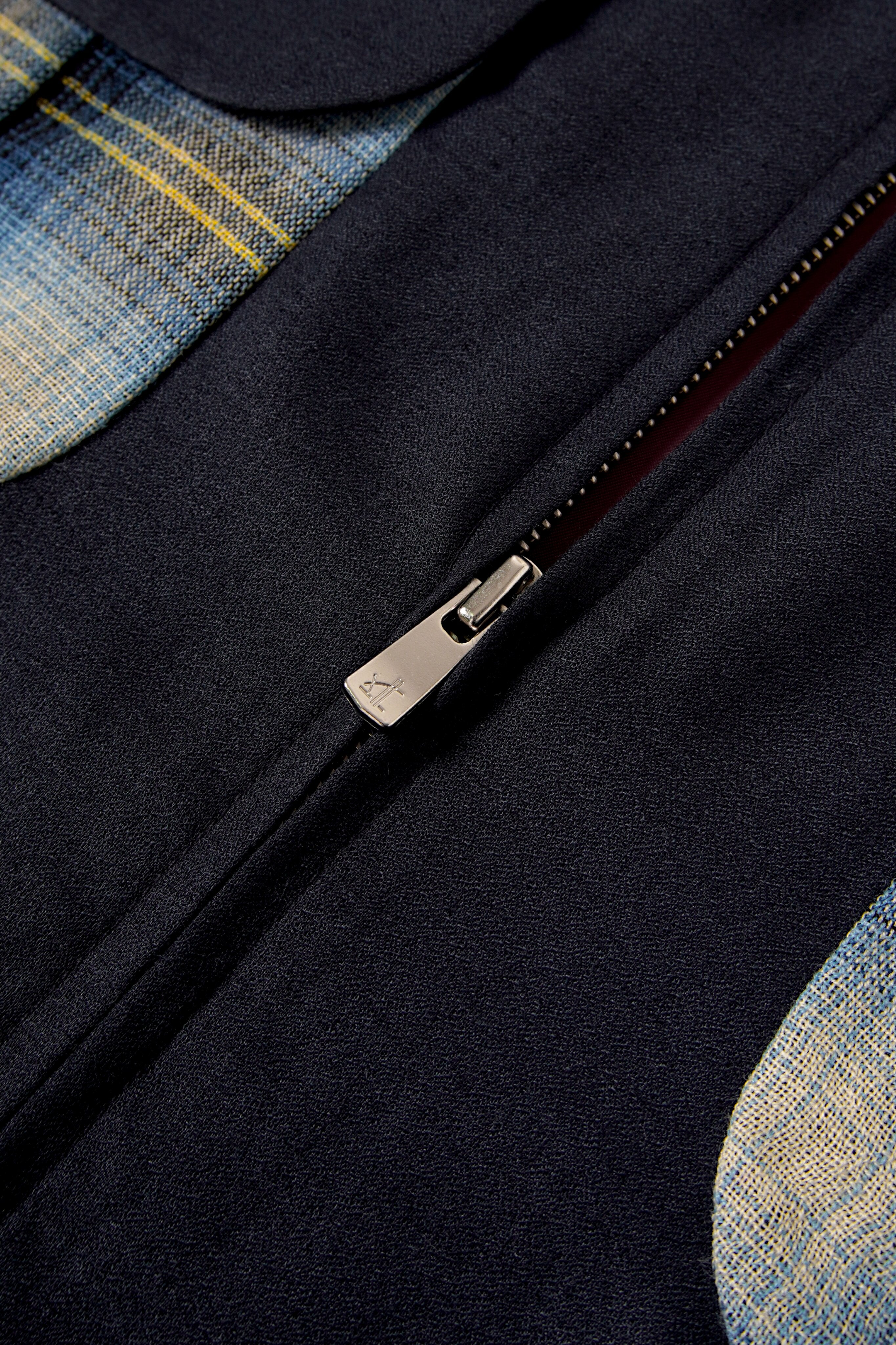 008 Ricky Jacket - Shadow Plaid Navy