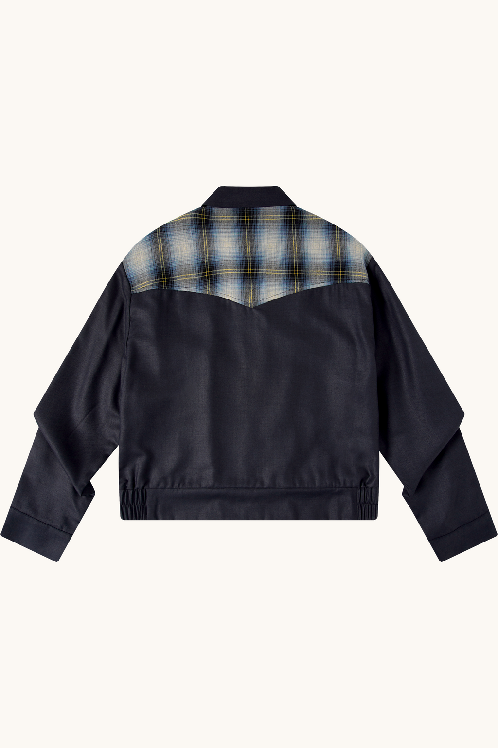 008 Ricky Jacket - Shadow Plaid Navy