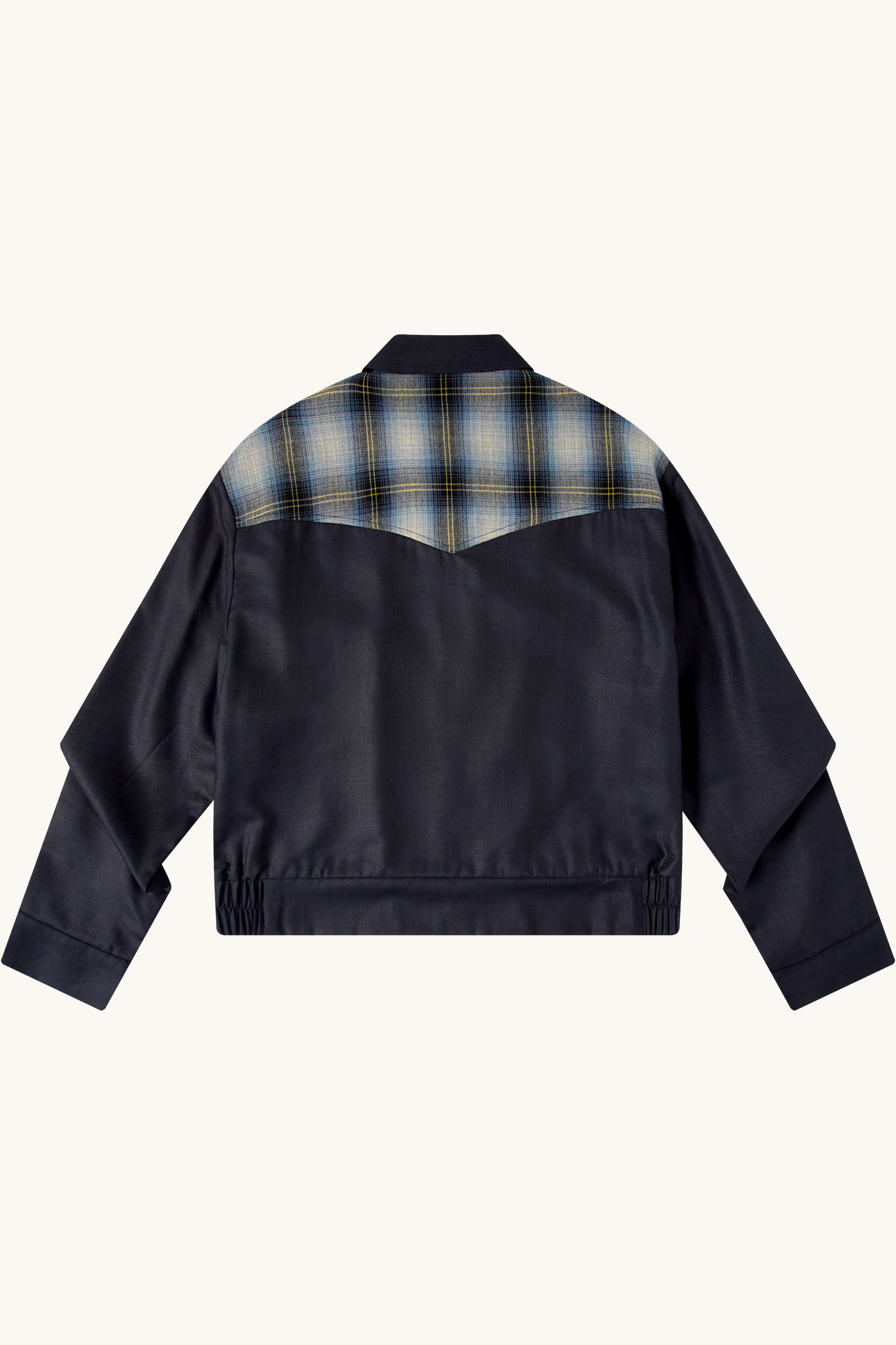 008 Ricky Jacket - Shadow Plaid Navy