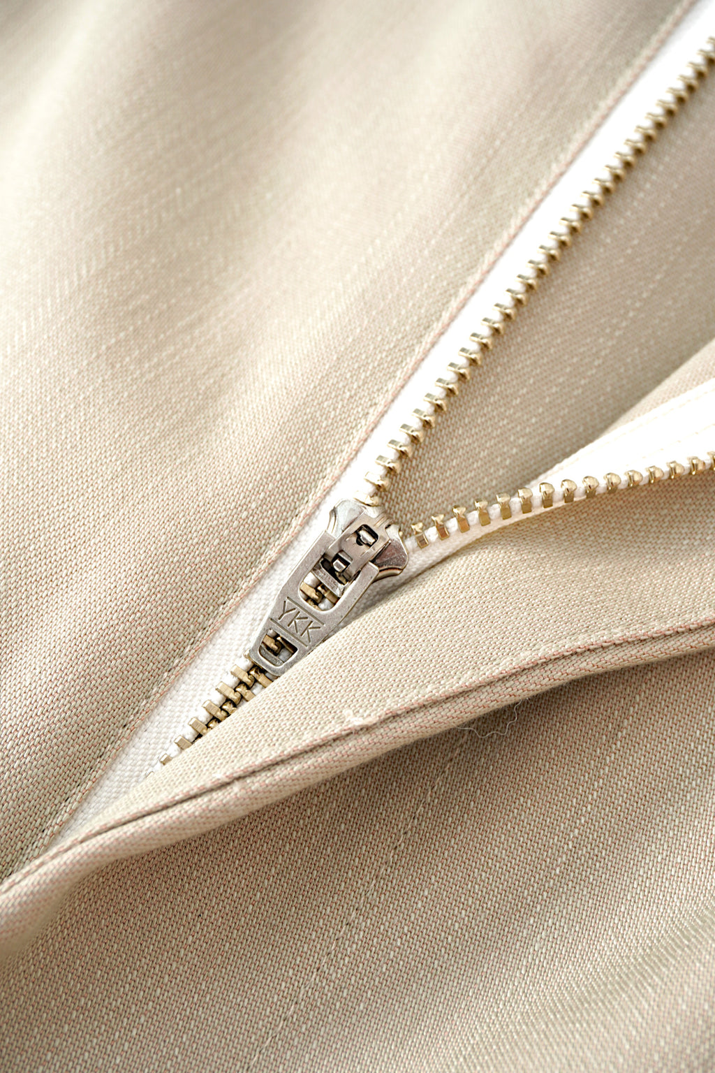 005 Track Chino Pants - Ivory & Purple