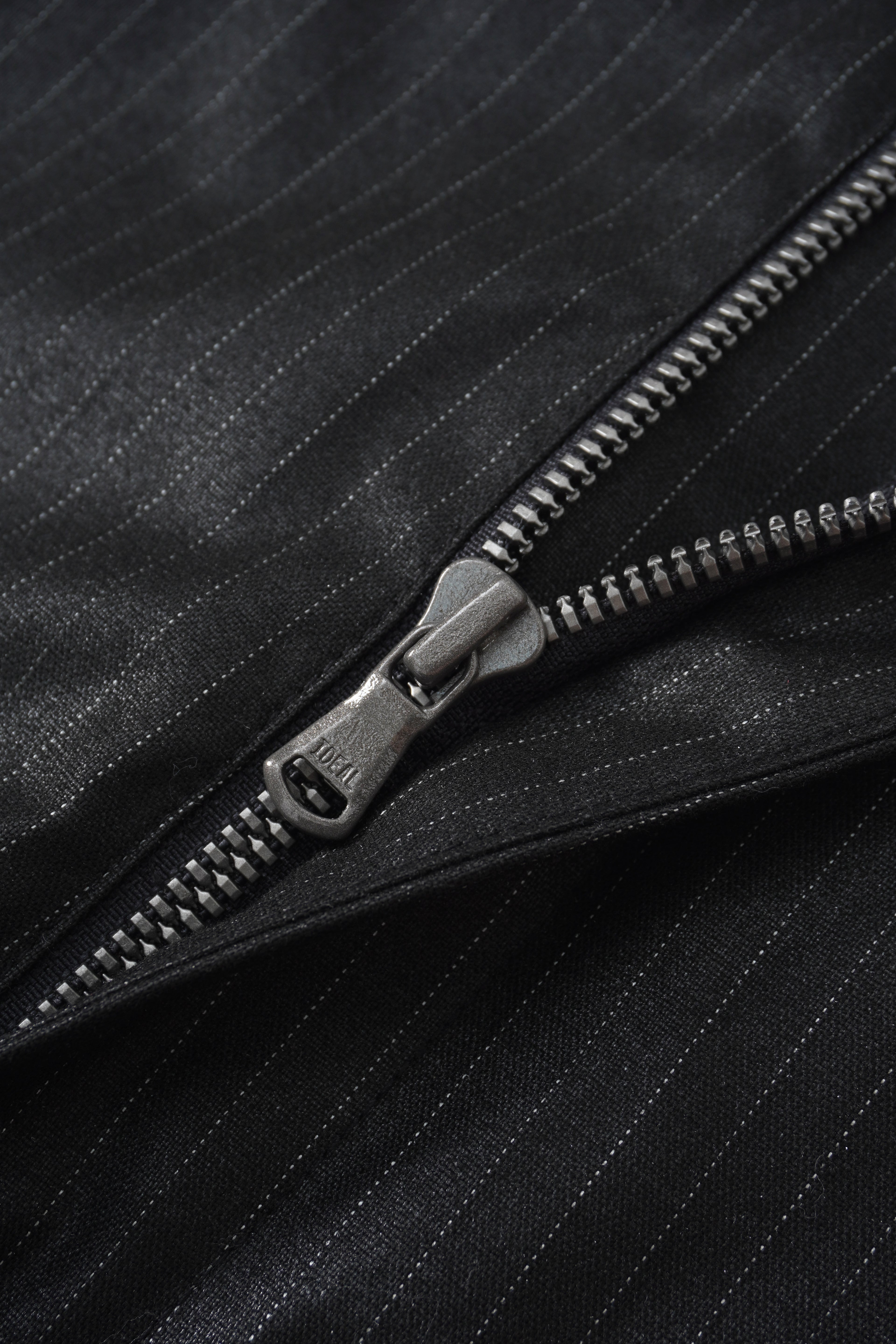 001A Wide Dress Pants - Shiny Black