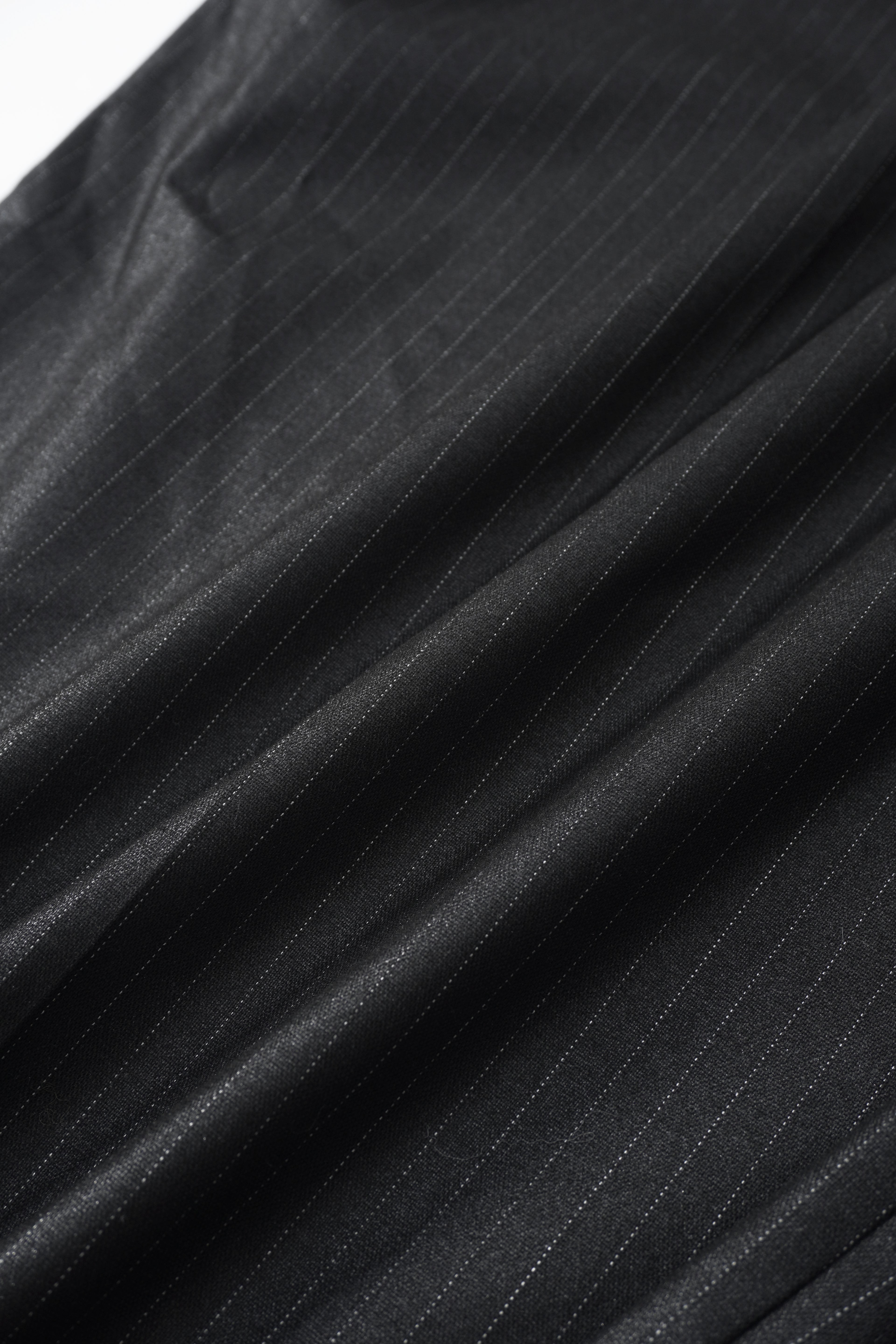 001A Wide Dress Pants - Shiny Black