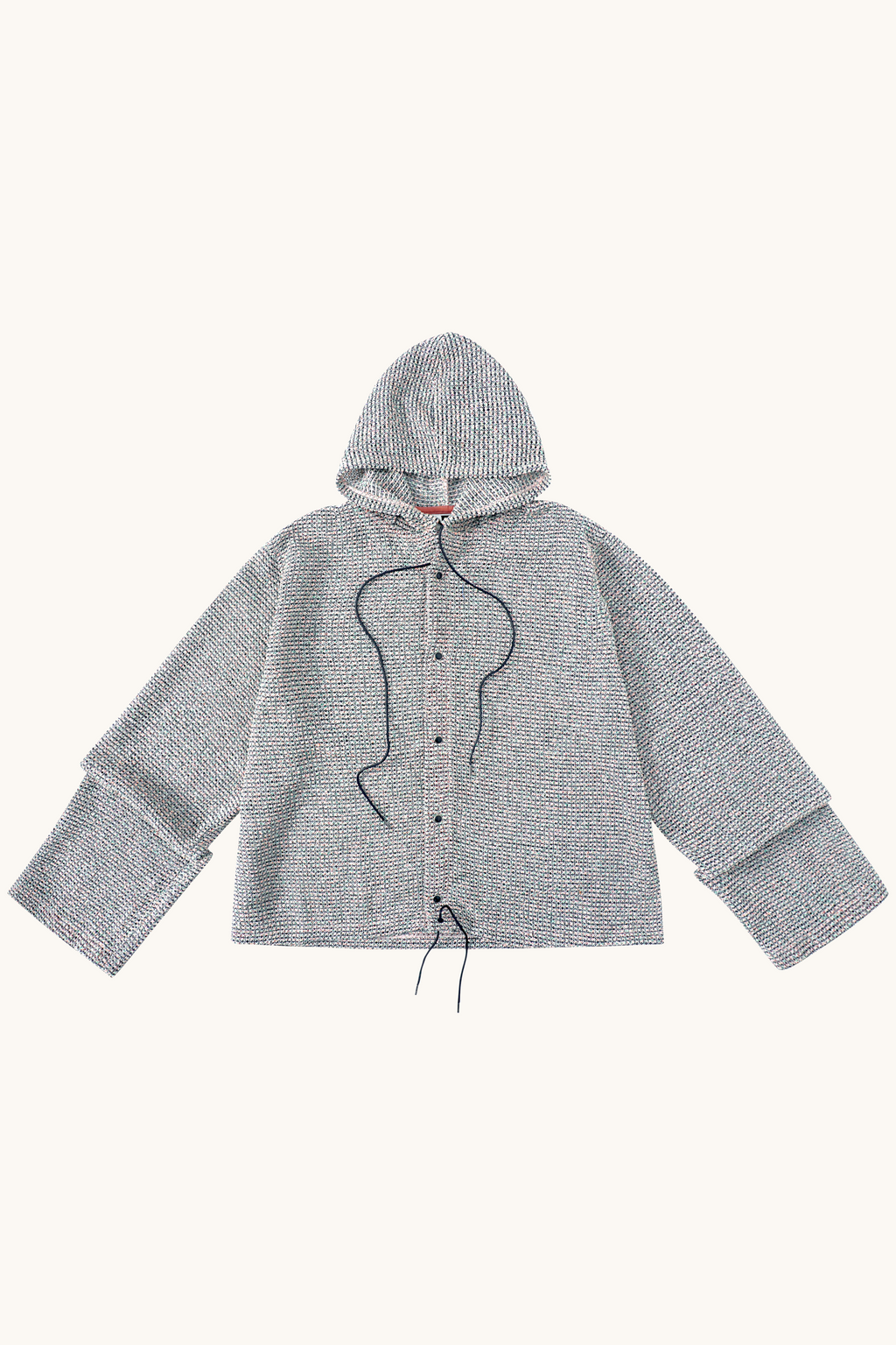 004 Net Jacket - Pale Pink & Sage