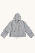 004 Net Jacket - Pale Pink & Sage