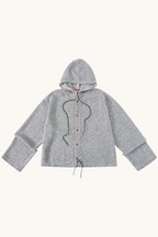 004 Net Jacket - Pale Pink & Sage